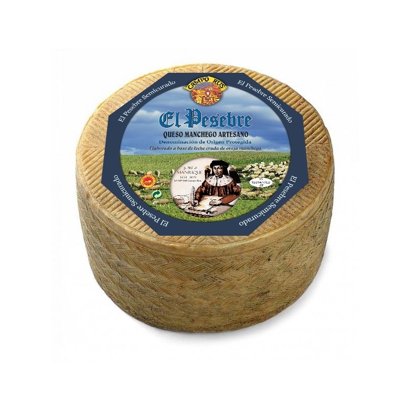 Medio Queso Pesebre Semicurado 1,5 kg
